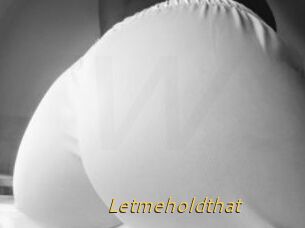 Letmeholdthat