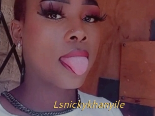 Lsnickykhanyile