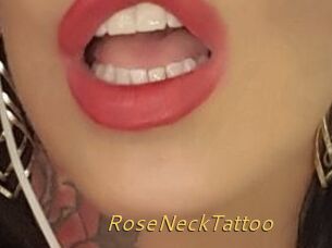 RoseNeckTattoo