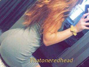 Thatoneredhead