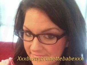 Xxxbustybrunettebabexxx